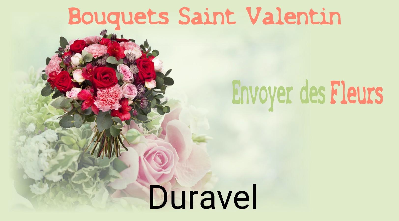 Roses de Saint-Valentin livrées à Duravel